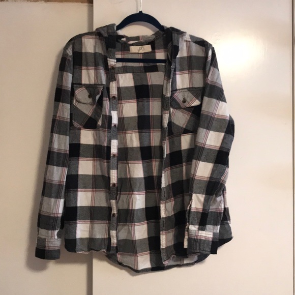 Black, white & pink flannel! - Picture 1 of 3